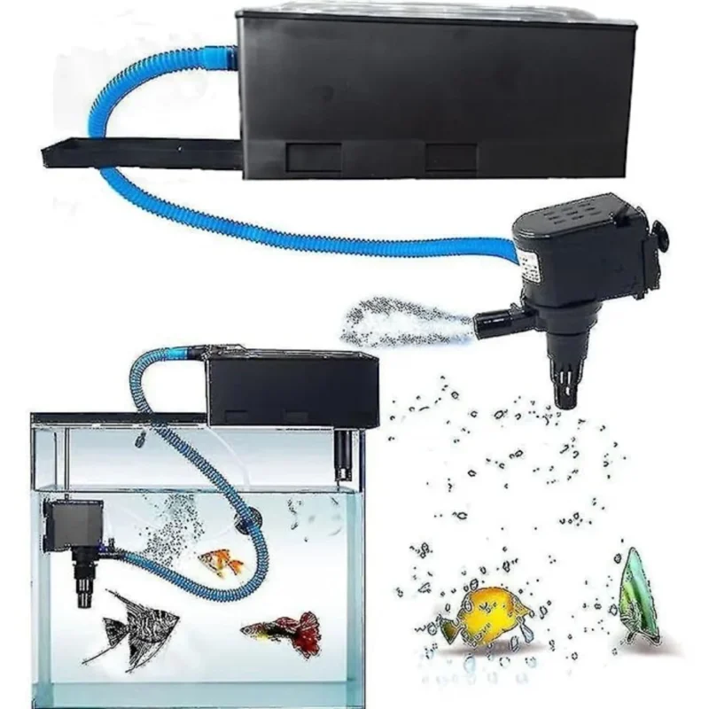 3 in 1 Multi Functions Aquarium Top Filter