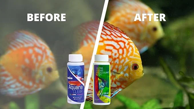 120ml Aquaria Clear + 120ml Ultra CLAR Flocculant,Crystal Clear Treatment Solution - Image 8