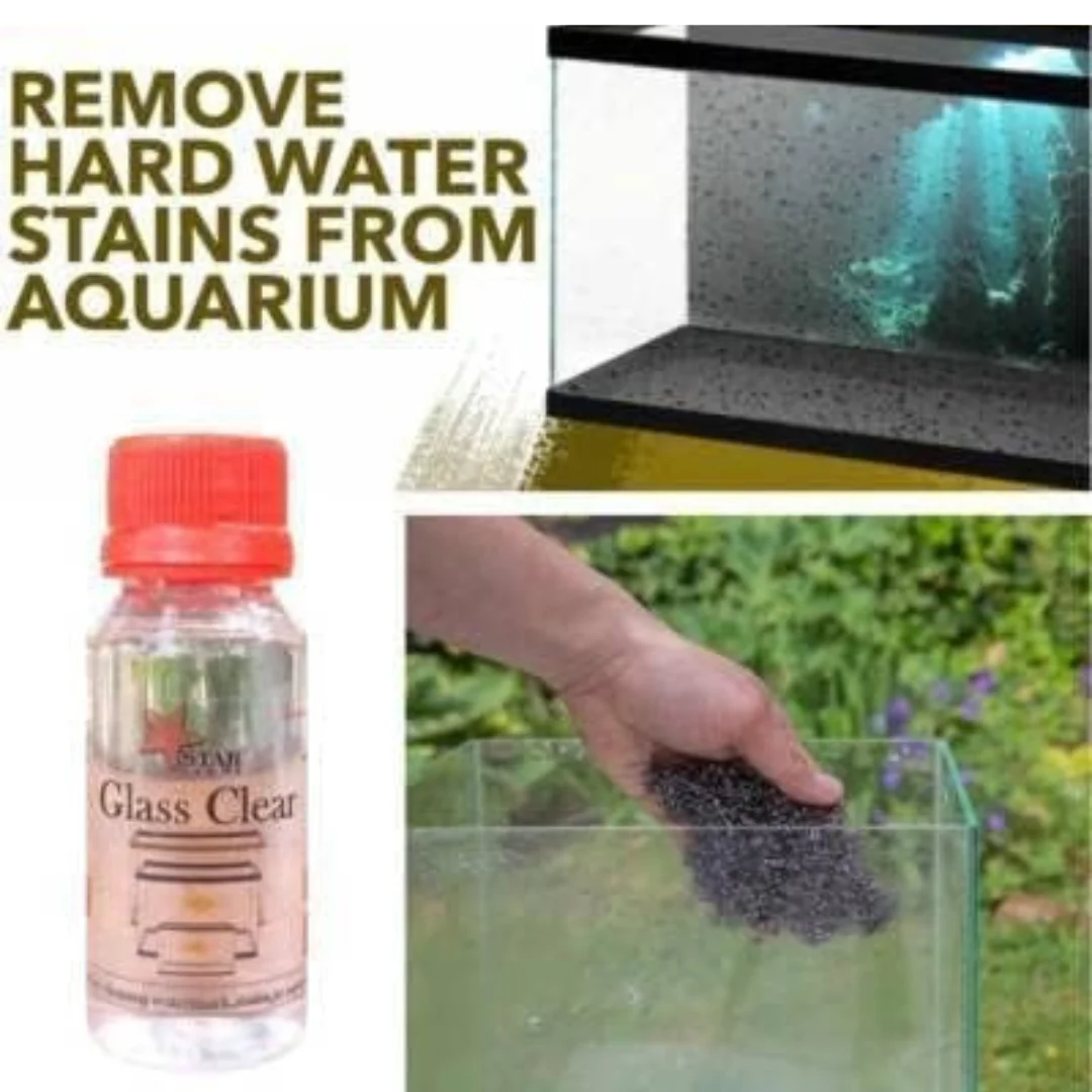 Aquarium Glass Cleaner, Hard Water And Lime Scale Remover - Image 2